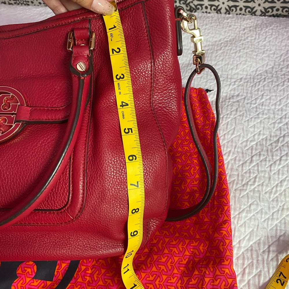 Tory Burch Red Raspberry Handbag - Picture 6 of 6